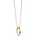 UT Dallas Monica Rich Kosann Poesy Ring Necklace in Gold - Image 2