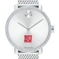 BU Women's Movado Bold with Crystal Bezel & Mesh Bracelet - Image 1