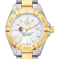 Clemson TAG Heuer Two-Tone Aquaracer for Women