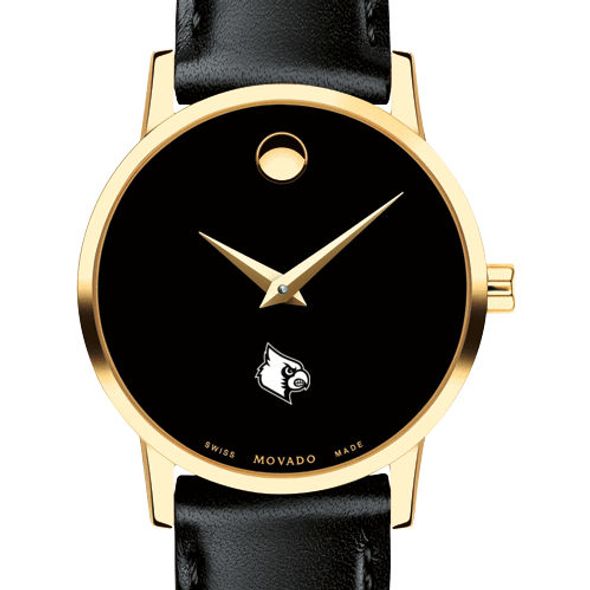 Louisville Women's Movado Gold Museum Classic Leather - Image 1