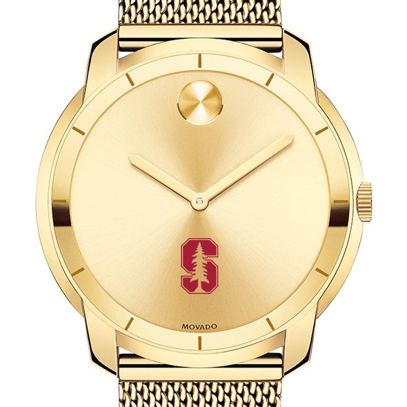 Stanford University Men's Movado Gold Bold 44