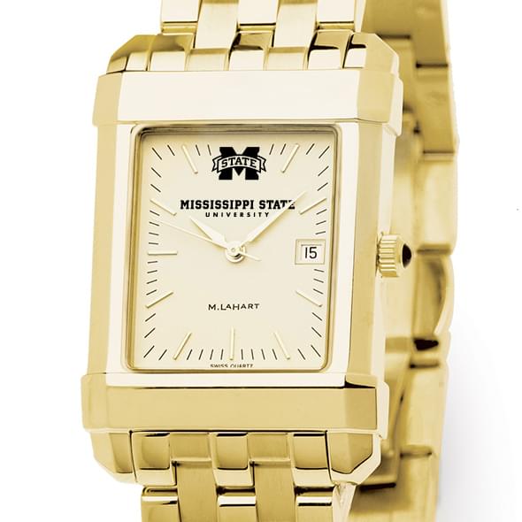 Mississippi State Men's Gold Quad with Bracelet