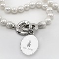 Citadel Pearl Necklace with Sterling Silver Charm - Image 2