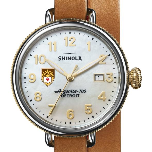 Lehigh Shinola Watch, The Birdy 38mm MOP Dial - Image 1