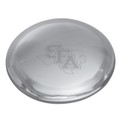 SFASU Glass Dome Paperweight by Simon Pearce - Image 2