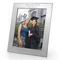 BYU Polished Pewter 8x10 Picture Frame - Image 1