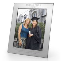 BYU Polished Pewter 8x10 Picture Frame