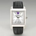 Williams College Men's Collegiate Watch with Leather Strap - Image 2