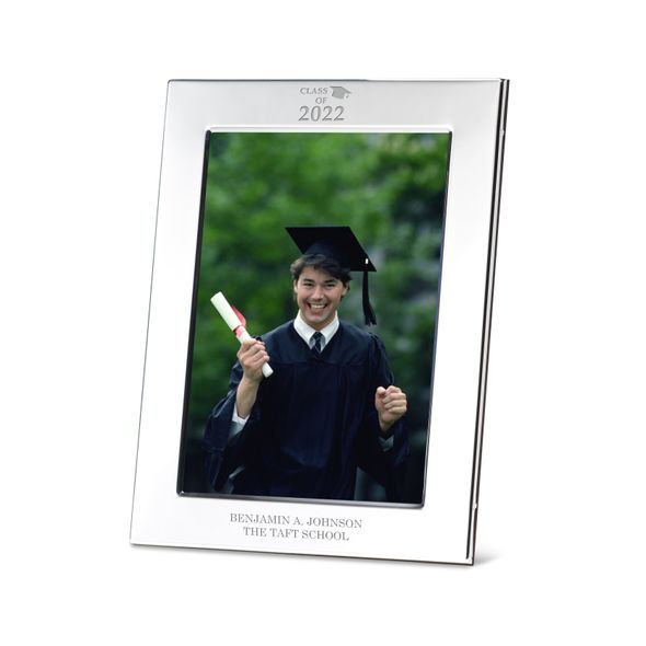 Class of 2022 Polished Pewter 5x7 Picture Frame - Image 1