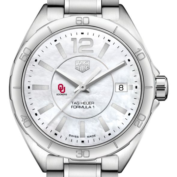 University of Oklahoma Women's TAG Heuer Formula 1 with MOP Dial