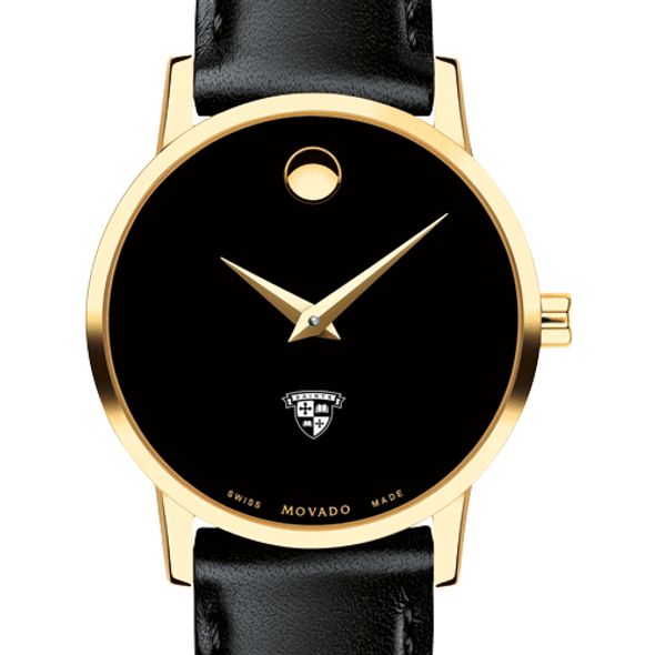 St. Lawrence Women's Movado Gold Museum Classic Leather - Image 1