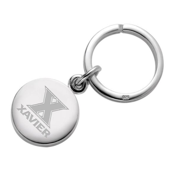 Xavier Sterling Silver Insignia Key Ring - Image 1