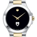 Yale SOM Men's Movado Collection Two-Tone Watch with Black Dial - Image 1