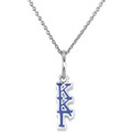 Kappa Kappa Gamma Sterling Silver Necklace with Greek Letter - Image 2