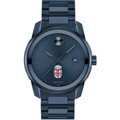 Brown University Men's Movado BOLD Blue Ion with Date Window - Image 2