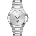HBS Men's Movado Collection Stainless Steel Watch with Silver Dial - Image 2