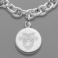 West Point Sterling Silver Charm Bracelet - Image 2