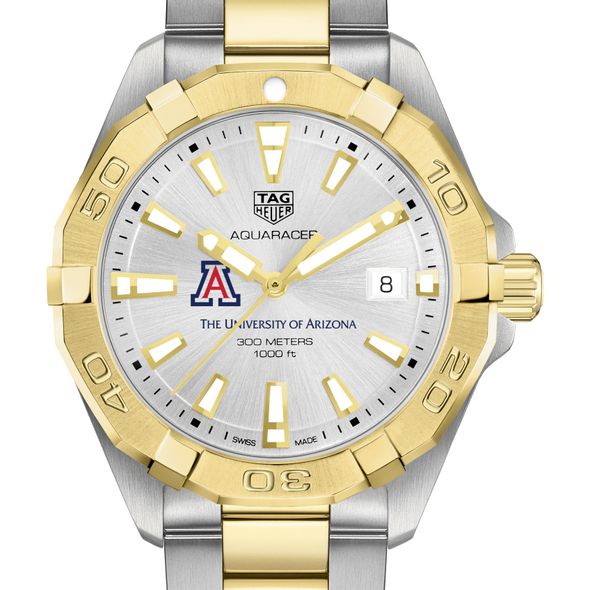 University of Arizona Men's TAG Heuer Two-Tone Aquaracer