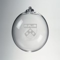 Penn Glass Ornament by Simon Pearce - Image 1