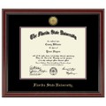 FSU Diploma Frame - Gold Medallion - Image 1
