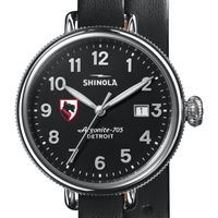 Carnegie Mellon Shinola Watch, The Birdy 38mm Black Dial