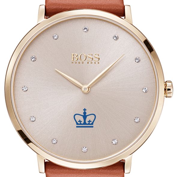 Columbia University Women's BOSS Champagne with Leather from M.LaHart