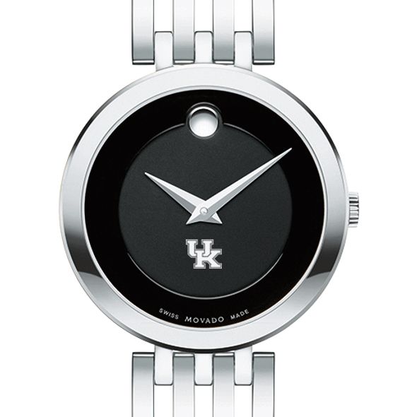 University of Kentucky Women's Movado Esparanza Stainless Steel Museum with Bracelet