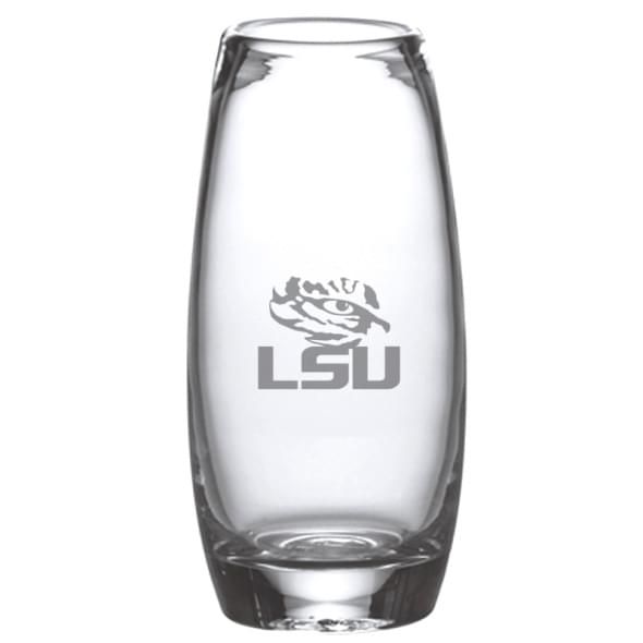 LSU Glass Addison Vase by Simon Pearce - Image 1