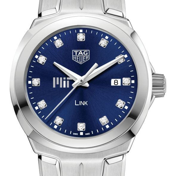 MIT Women's TAG Heuer Link with Blue Diamond Dial