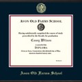 AOF Diploma Frame, the Fidelitas - Image 2