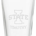 Iowa State University 16 oz Pint Glass - Image 3