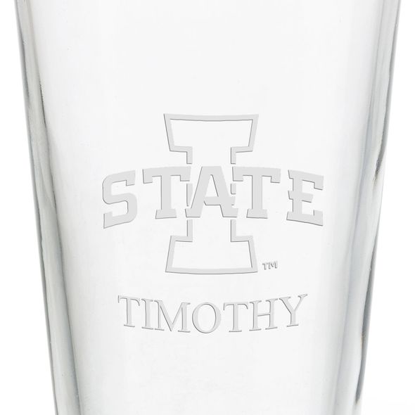 Iowa State University 16 oz Pint Glass 4-Pack