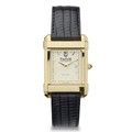 Fairfield Men's Gold Quad with Leather Strap - Image 2