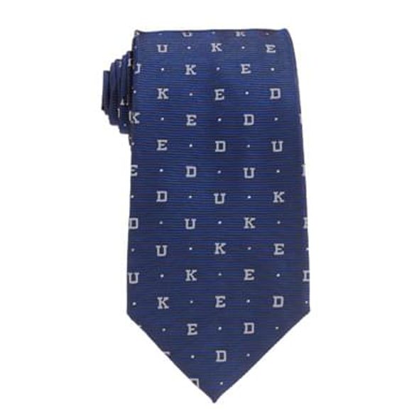 Duke Dot Tie in Blue - Image 1