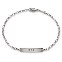 SFASU Monica Rich Kosann Petite Poesy Bracelet in Silver