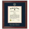 UVA Darden Diploma Frame, the Fidelitas - Image 1