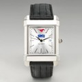 SMU Men's Collegiate Watch with Leather Strap - Image 2