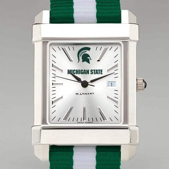 Michigan State University Collegiate Watch with NATO Strap for Men