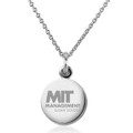 MIT Sloan Necklace with Charm in Sterling Silver - Image 1
