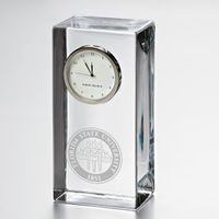 Florida State Tall Glass Desk Clock by Simon Pearce