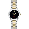 Cornell Women's Movado Collection Two-Tone Watch with Black Dial - Image 2