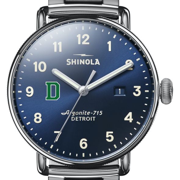 Dartmouth Shinola Watch, The Canfield 43mm Blue Dial - Image 1