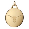 Texas Longhorns Monica Rich Kosann Round Charm in Gold with Stone - Image 2