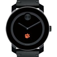 Clemson Men's Movado BOLD with Leather Strap