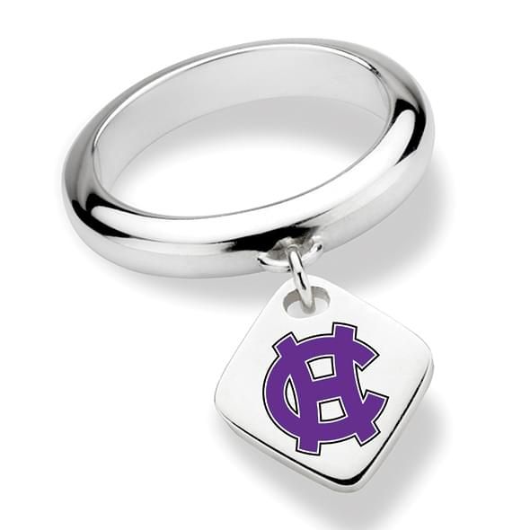 Holy Cross Sterling Silver Ring with Sterling Tag