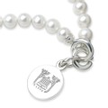 College of Charleston Pearl Bracelet with Sterling Silver Charm - Image 2