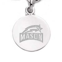 George Mason University Sterling Silver Charm