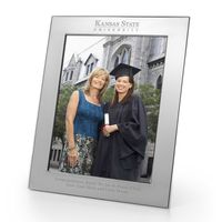 Kansas State Polished Pewter 8x10 Picture Frame