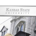 Kansas State Polished Pewter 8x10 Picture Frame - Image 2