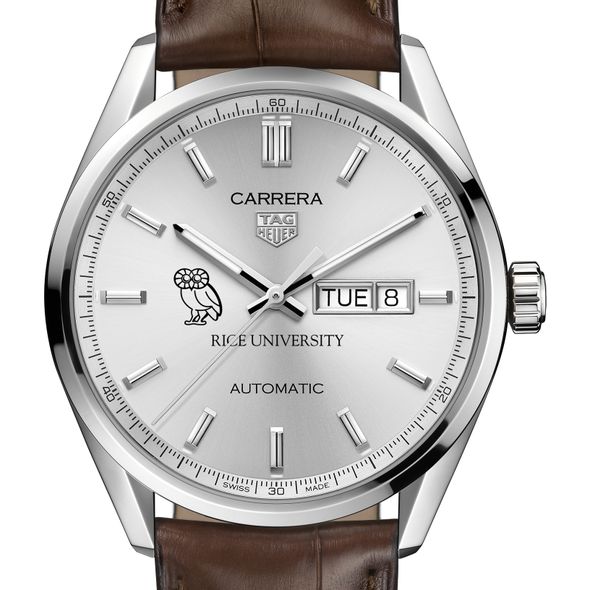 Rice Men's TAG Heuer Automatic Day/Date Carrera with Silver Dial - Image 1